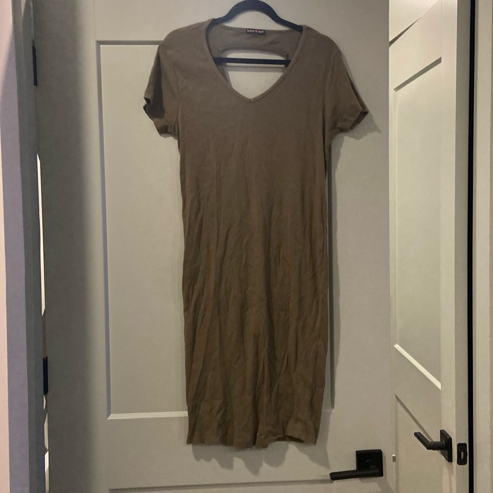 Cut out Plus size Dress